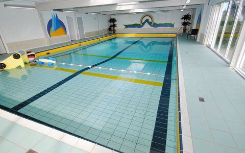 Benta - 150M to the Fjord: Swimming Pool, Flooring, Floor, Composite Material, Leisure, Leisure Centre, Hall, Indoor Games And Sports