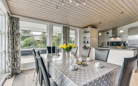 Sylvelin - 400M to the Fjord: Interior Design, Furniture, Ceiling, Kitchen & Dining Room Table, Home, Light Fixture, Lighting, Flooring, Chair, Dining Room