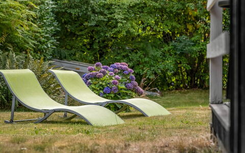 Brimi - 450M from the Sea: Outdoor Furniture, Garden, Groundcover, Lawn, Shade, Chair, Landscaping, Design, Park