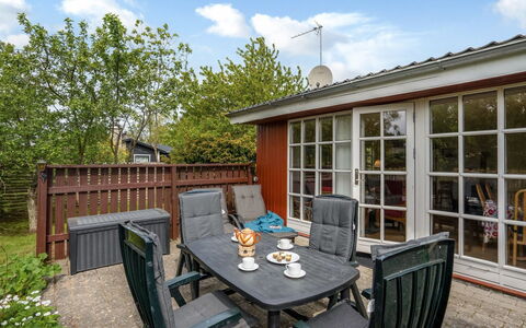 Vian - 200M from the Sea: Furniture, Outdoor Furniture, Chair, Table, Door, Outdoor Table, Garden, Backyard, Cottage, Yard