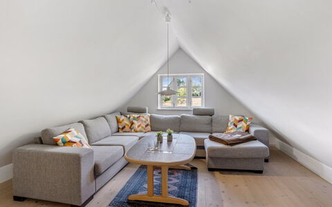 Eva - 1.5Km to the Fjord: Flooring, Interior Design, Furniture, Wood, Floor, Couch, Living Room, Room, Lighting, Home