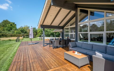 Alrike - 850M from the Sea: Swimming Pool, Outdoor Furniture, Furniture, Resort, Flagstone, Eco Hotel, Shade, Chair, Leisure, Estate
