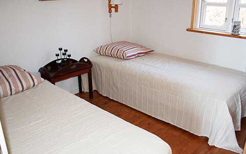 Piia - 800M from the Sea: Bed, Floor, Bedroom, Furniture, Flooring, Wall, Wood, Bed Sheet, Bedding, Interior Design