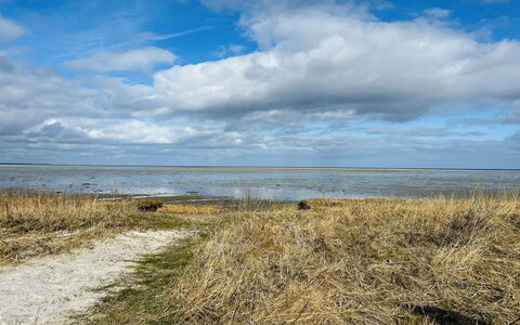 Swale - 500M from the Sea: Sky, Blue, Cloud, Daytime, Horizon, Ecoregion, Cumulus, Plain, Grassland, Sea