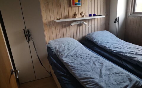 Teofan - 500M from the Sea: Bed, Bedroom, Wood, Bed Sheet, Bedding, Floor, Flooring, Furniture, Interior Design, Bed Frame