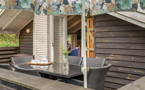 Alfi - 150M from the Sea: Wood, Roof, House, Cottage, Door, Home, Siding, Land Lot, Garden Buildings, Shed