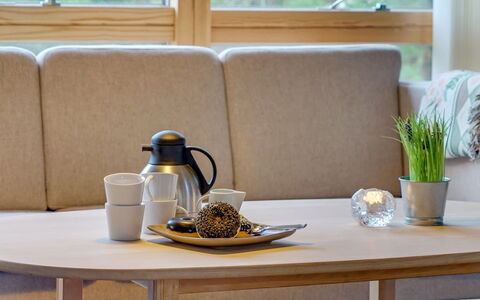 Joosua - 400M from the Sea: Furniture, Flooring, Interior Design, Wood, Table, Floor, Coffee Table, Wood Flooring, Living Room, Room