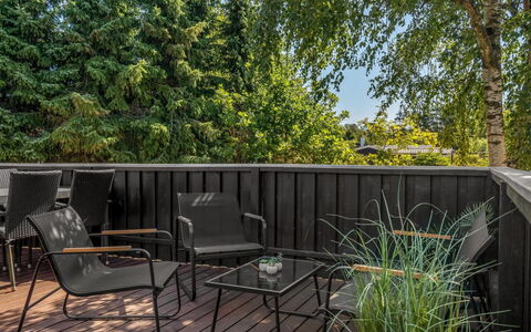 Leonor - 300M from the Sea: Furniture, Outdoor Furniture, Wood, Chair, Outdoor Table, Deck, Hardwood, Backyard, Garden, Patio