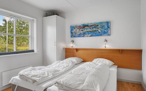 Jyrki - 100M from the Sea: Interior Design, Bedroom, Bed, Apartment, Bedding, Ceiling, Bed Frame, Bed Sheet, Daylighting, Hardwood
