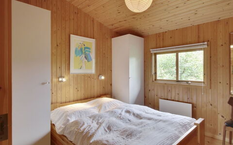 Gerasim - 400M from the Sea: Wood, Interior Design, Ceiling, Flooring, Floor, Bedroom, Room, Bed, Hardwood, Home