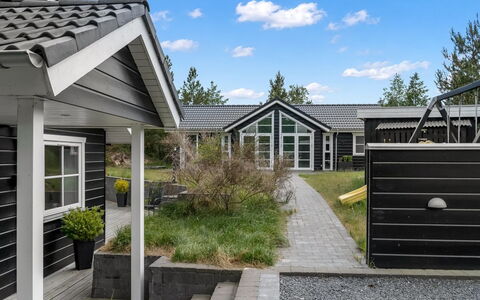 Lilie - 270M from the Sea: Home, Cottage, Siding, Garden, Estate, Yard, Landscaping, Driveway, Backyard, Garden Buildings