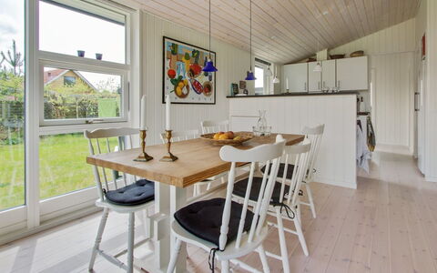 Fleur - 50M from the Sea: Furniture, Flooring, Interior Design, Floor, Wood Flooring, Wood, Ceiling, Kitchen & Dining Room Table, Dining Room, Chair