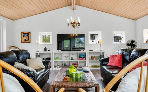 Sigfred - 1.5Km from the Sea: Furniture, Interior Design, Flooring, Wood, Floor, Ceiling, Wood Flooring, Chair, Table, Lighting