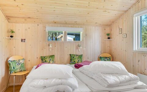 Delco - 200M from the Sea: Interior Design, Wood, Bedroom, Furniture, Ceiling, Flooring, Home, Bed, Floor, Room