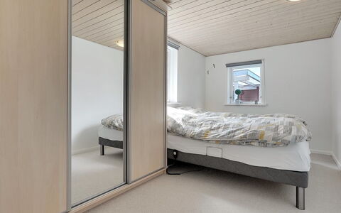Mina - 1.4Km from the Sea: Wood, Floor, Flooring, Interior Design, Ceiling, Room, Bedroom, Bed, Apartment, Bed Frame