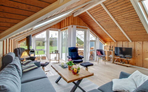 Jyde - 1.5Km from the Sea: Furniture, Interior Design, Flooring, Wood, Floor, Ceiling, Wood Flooring, Chair, Table, Lighting