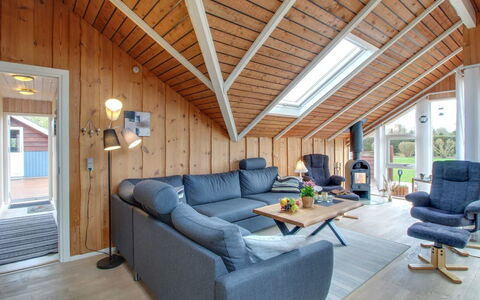 Jyde - 1.5Km from the Sea: Wood, Ceiling, Interior Design, Home, Hardwood, Wood Flooring, Living Room, Wood Stain, Plank, Chair