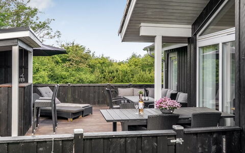 Dorithea - 3.5Km from the Sea: Wood, Porch, Architecture, Home, Door, Deck, Siding, Hardwood, Shade, Balcony