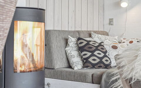 Viena - 400M from the Sea: Furniture, Flooring, Interior Design, Floor, Living Room, Lighting, Couch, Hearth, Home, Room