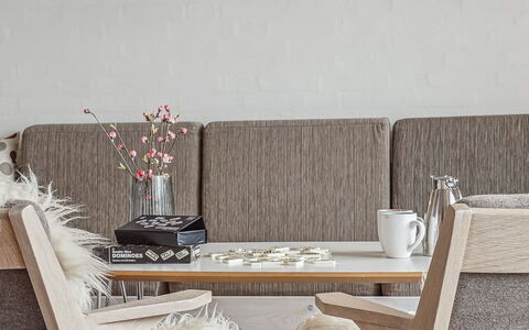 Viena - 400M from the Sea: Furniture, Flooring, Wood, Interior Design, Floor, Home, Table, Living Room, Brown, Room