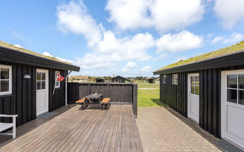 Driss - 500M from the Sea: Roof, Cottage, Shade, Hut, Plank, Shed, Walkway, Log Cabin, Garden Buildings