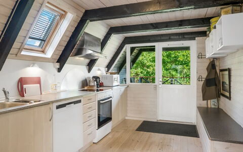 Vladanka - from the Sea: Wood, Ceiling, Flooring, Interior Design, Kitchen, Furniture, Floor, Attic, Countertop, Room