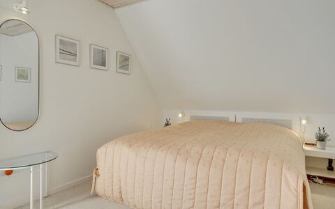 Yorrick - 50M to the Fjord: Bed, Bedroom, Interior Design, Furniture, Wall, Floor, Flooring, Wood, Ceiling, Bedding