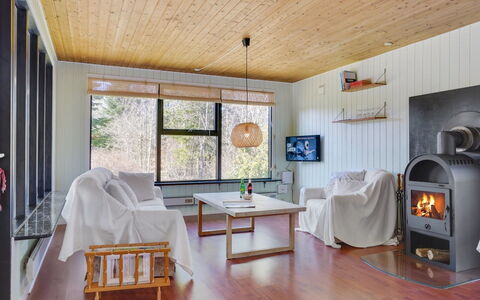 Ludde - 500M to the Fjord: Roof, House, Land Lot, Home, Cottage, Estate, Garden Buildings, Shade, Log Cabin, Landscaping