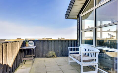 Dimka - 300M from the Sea: Apartment, Glass, Balcony, Shade, Hardwood, Daylighting, Plank, Deck, Aluminium, Handrail