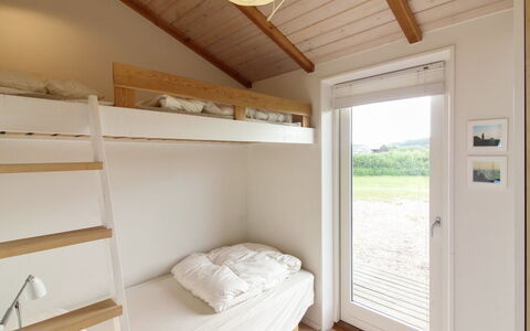Preben - 500M from the Sea: Wood, Home, Cottage, Wood Stain, Hardwood, Bedroom, Daylighting, Plank, Bed, Garden Buildings