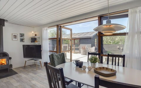 Grubbe - 600M from the Sea: Flooring, Floor, Ceiling, Interior Design, Countertop, Kitchen, Cabinetry, Room, Major Appliance, Light Fixture
