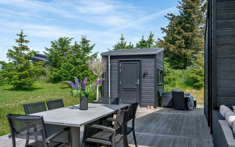 Marielouise - 900M from the Sea: Wood, Roof, House, Cottage, Door, Home, Siding, Land Lot, Garden Buildings, Shed