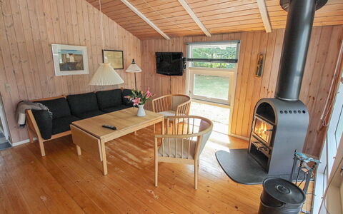 Nakke - 1.3Km from the Sea: Furniture, Interior Design, Flooring, Wood, Floor, Ceiling, Wood Flooring, Chair, Table, Lighting