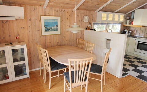 Nakke - 1.3Km from the Sea: Furniture, Interior Design, Flooring, Wood, Floor, Ceiling, Wood Flooring, Chair, Table, Lighting