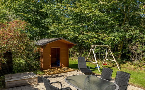 Etta - 957M from the Sea: Wood, Shrub, Garden, Shed, Garden Buildings, Wood Stain, Backyard, Cottage, Shade, Hardwood