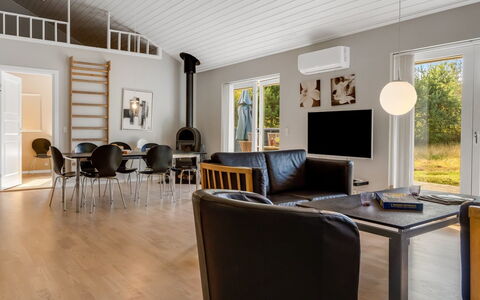 Jurgis - 300M from the Sea: Furniture, Interior Design, Flooring, Wall, Floor, Ceiling, Wood, Living Room, Couch, Lighting