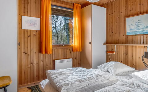 Asmod - 300M from the Sea: Wood, Bedroom, Interior Design, Bed, Bed Sheet, Home, Bedding, Wood Stain, Bed Frame, Hardwood
