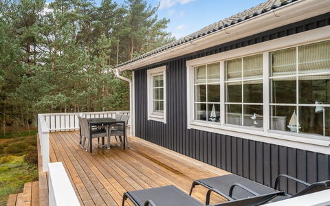 Syrine - 300M from the Sea: Roof, House, Home, Cottage, Siding, Estate, Driveway, Garden Buildings, Yard, Shed