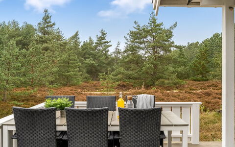Syrine - 300M from the Sea: Roof, House, Home, Cottage, Siding, Estate, Driveway, Garden Buildings, Yard, Shed