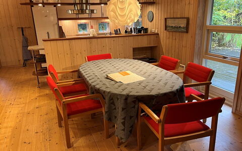 Eljena - 600M from the Sea: Furniture, Interior Design, Flooring, Wood, Floor, Ceiling, Wood Flooring, Chair, Table, Lighting