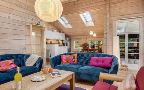Tanas - 2Km from the Sea: Furniture, Interior Design, Flooring, Wood, Floor, Ceiling, Room, Couch, Living Room, Home