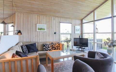 Terttu - 300M from the Sea: Interior Design, Furniture, Flooring, Floor, Couch, Wood, Ceiling, Living Room, Room, Wood Flooring