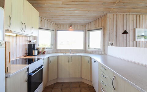 Terttu - 300M from the Sea: Wood, Interior Design, Ceiling, Flooring, Floor, Lighting, Kitchen, Room, Cabinetry, Countertop