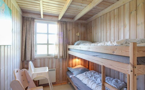 Terttu - 300M from the Sea: Bunk Bed, Wall, Wood, Bedroom, Interior Design, Bed, Ceiling, Floor, Furniture, Flooring