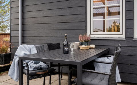 Corina - 100M from the Sea: Furniture, Interior Design, Flooring, Wood, Floor, Ceiling, Wood Flooring, Chair, Table, Lighting