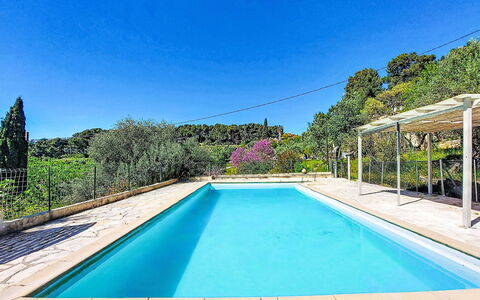 Le Mas de la Poterie: Blue, Swimming Pool, Composite Material, Resort, Eco Hotel, Shade, Landscaping, Water Feature, Outdoor Furniture