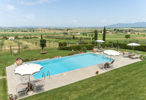 Villa Dei Ciliegi: Sky, Cloud, Property, Water, Swimming Pool, Plant, Shade, Land Lot, Outdoor Furniture, Tree