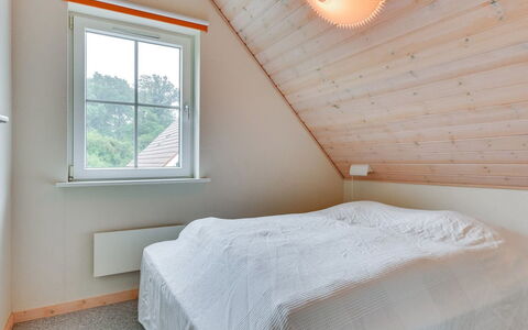 Joris - 100M to the Fjord: Wood, Flooring, Interior Design, Ceiling, Floor, Bedroom, Home, Bed, Lighting, Room