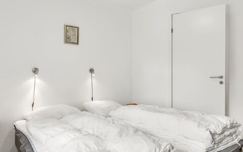 Manderup - 30Km from the Sea: Bed, Bedroom, Bed Sheet, Bedding, Ceiling, Interior Design, Linens, Floor, Bed Frame, Flooring