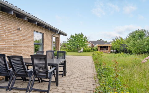 Evangelia - 1.2Km from the Sea: Roof, House, Land Lot, Home, Cottage, Estate, Garden Buildings, Shade, Log Cabin, Landscaping
